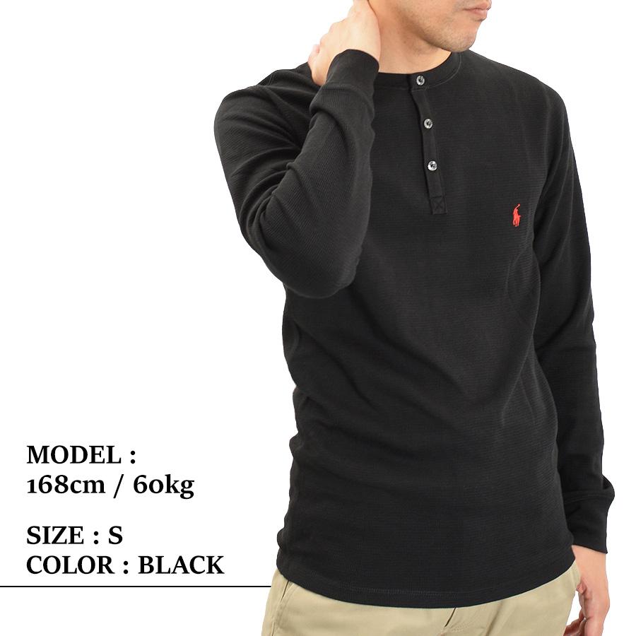 POLO RALPH LAUREN ポロ ラルフローレン Tシャツ ロンT 長袖Tシャツ ヘンリーネック サーマル メンズ PWLHRL PWLHFR｜gb-int｜17