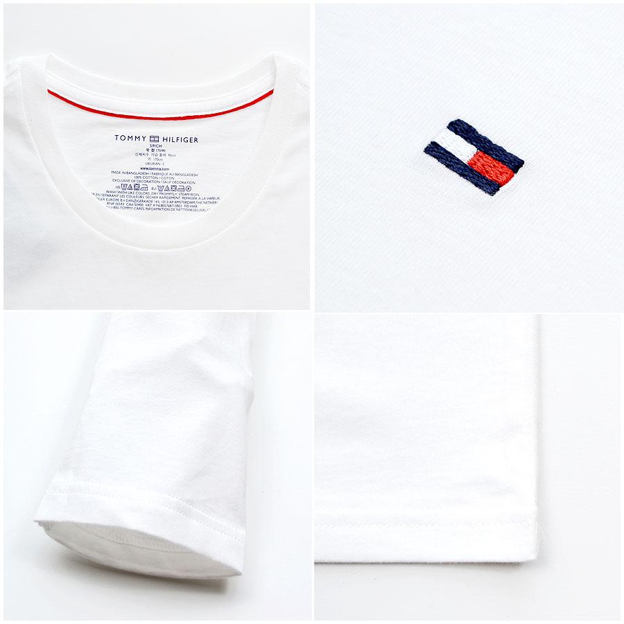 トミーヒルフィガー TOMMY HILFIGER 長袖Tシャツ ロンT メンズ 09T3118 ベーシック コア フラッグ【メール便配送】｜gb-int｜09