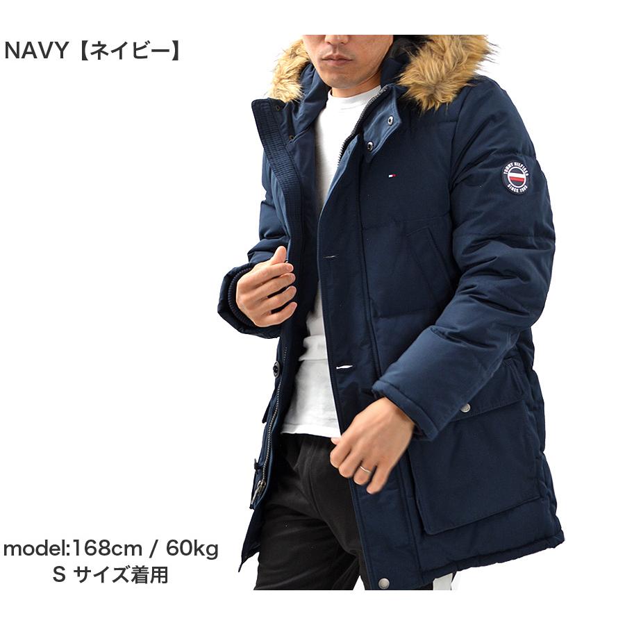 トミーヒルフィガー 中綿 ロング ダウンジャケット ダウンコート ロングジャケット 159AP468 TOMMY HILFIGER アウター メンズ