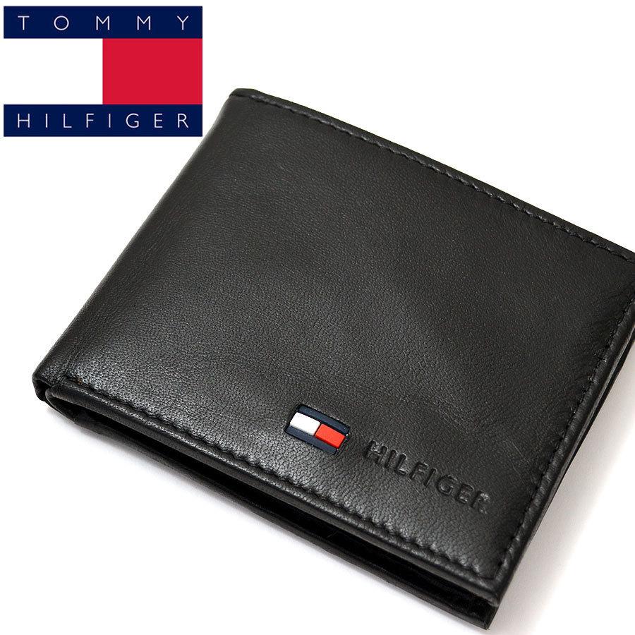 TOMMY HILFIGER トミーヒルフィガー 財布 メンズ 二つ折り財布 31TL25X020 ウォレット WALLET｜gb-int