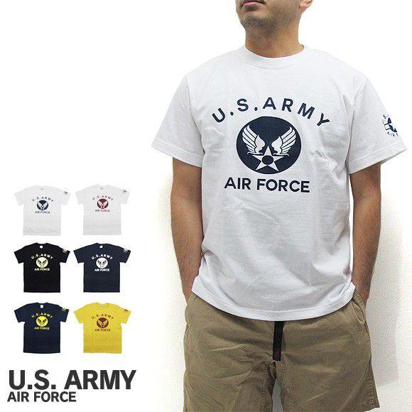 U.S. ARMY  ユーエスアーミー  半袖 Tシャツ U.S. AIR FORCE ユーエスエアフォース【メール便配送】｜gb-int