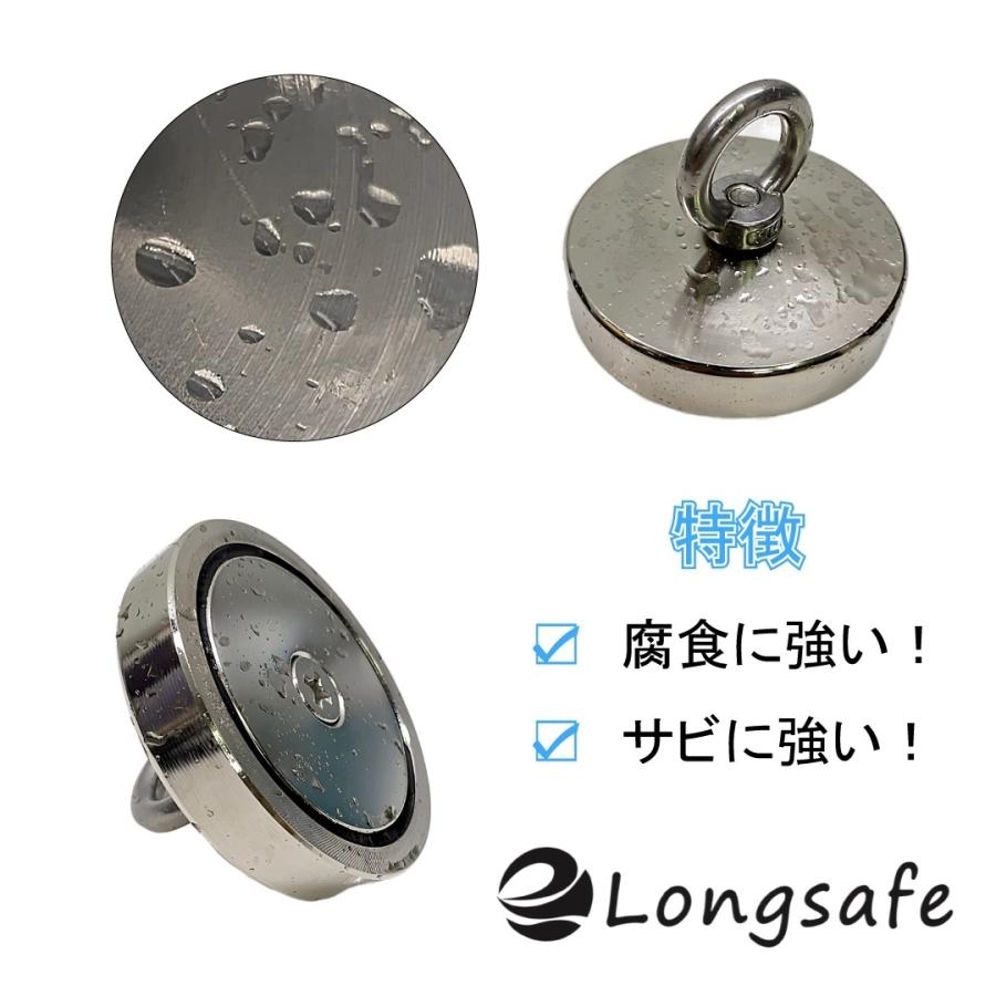 超強力 マグネットフック 磁石 60ｍｍ 耐荷重130kg ネオジム磁石 ステンレス マグネット フック 強力 磁力 防腐 防錆  :magnethook-60mm:GBショップ - 通販 - Yahoo!ショッピング