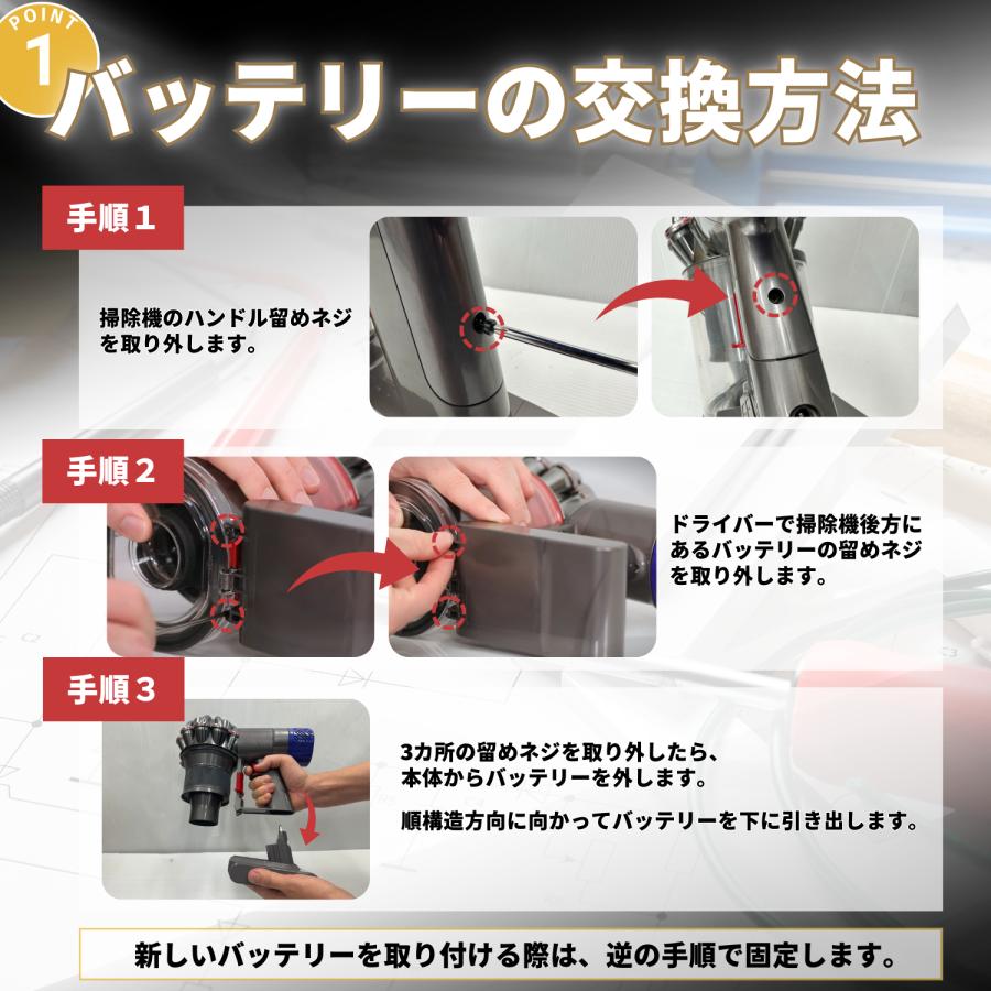 ダイソン Dyson 互換 バッテリー V7 21.6V 4.0Ah SV11 V7Animal ダイソン Dyson 互換 バッテリー V7 21.6V 4.0Ah SV11 V7Animal