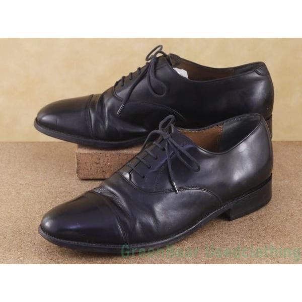 安い 買取 Used イギリス製 Barker ビンテージ ビジネスシューズ ストレートチップ 黒 ブラック メンズ 26 5cm K529 販促品販売中 Gaains Com