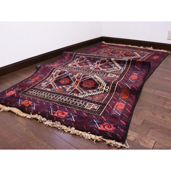 ウール ヴィンテージキリムラグ 良品 ロングサイズ ウール絨毯