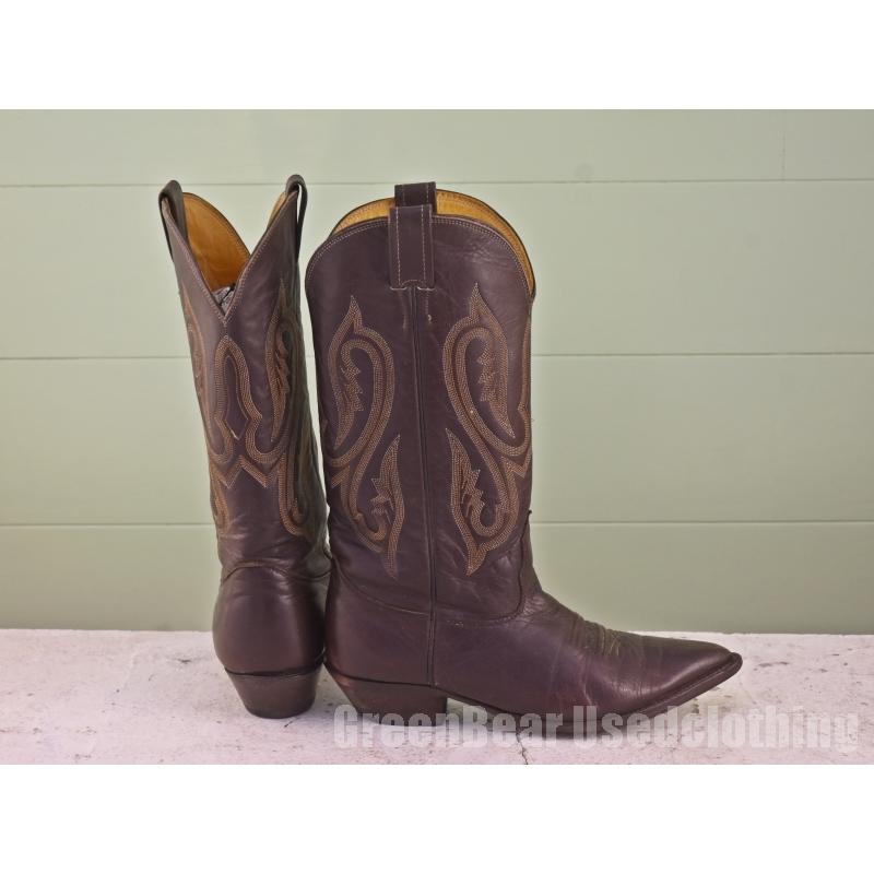 USA製 NOCONA BOOTS ビンテージ ウエスタンブーツ 良い味 茶 ブラウン メンズ 7.5EEE 25.5cm X792｜gb-usedclothing｜02