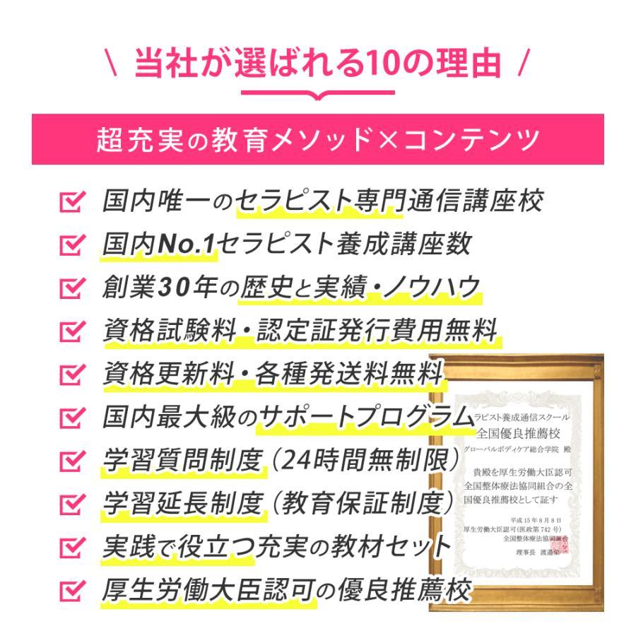 リンパ・腸もみデトックスセラピスト Ｗ通信講座 セラピスト セラピー 資格取得 通信教育 教材 セット