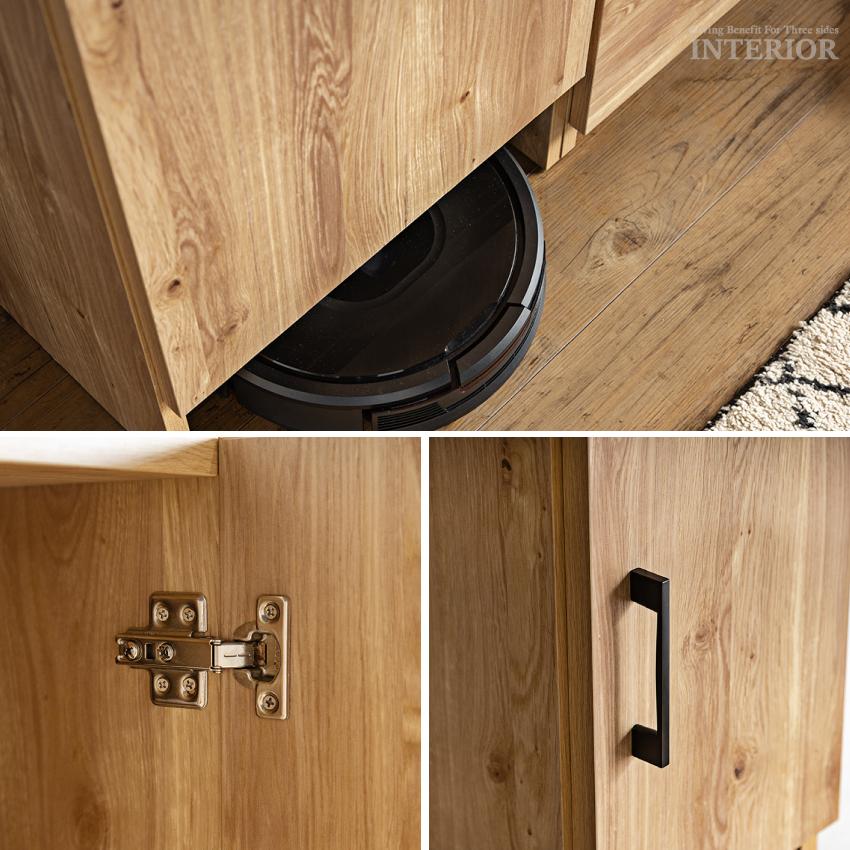 テレビ台 ハイタイプ テレビボード おしゃれ 国産 壁面収納 TV台 掃除機収納 ハイボード ダストボックス 幅215 GB-INTE-0743 | ブランド登録なし | 18