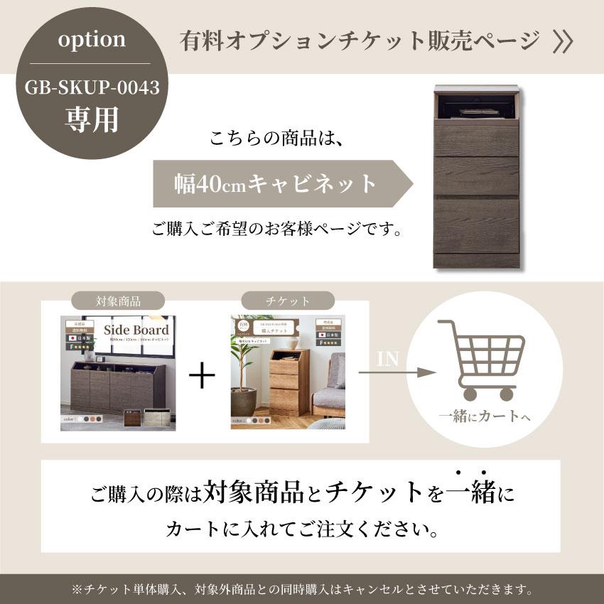 キャビネット購入チケット【GB-SKUP-0043専用】 : GBFT Interior
