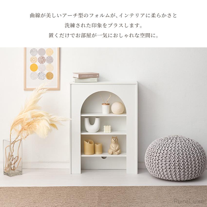 マントルピース 幅60cm ホワイト マントルピース 壁面収納 60 80 幅60cm 幅80cm ディスプレイ 飾り棚