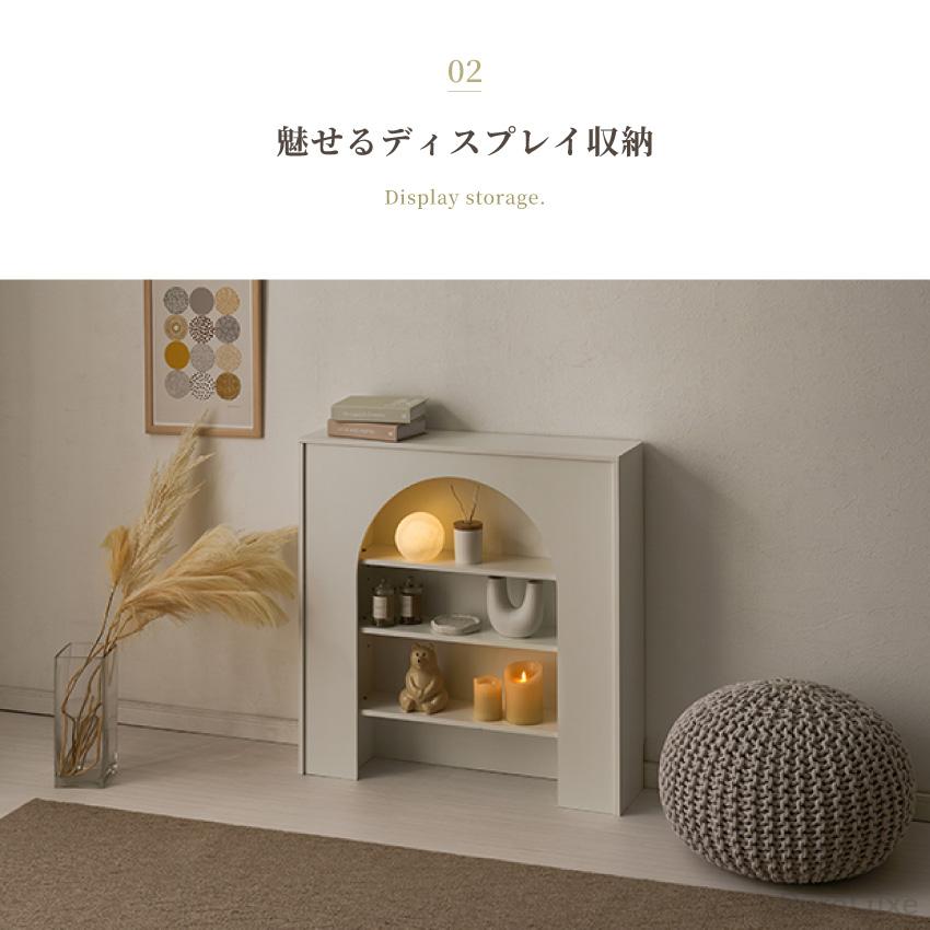 マントルピース 壁面収納 60 80 幅60cm 幅80cm ディスプレイ 飾り棚