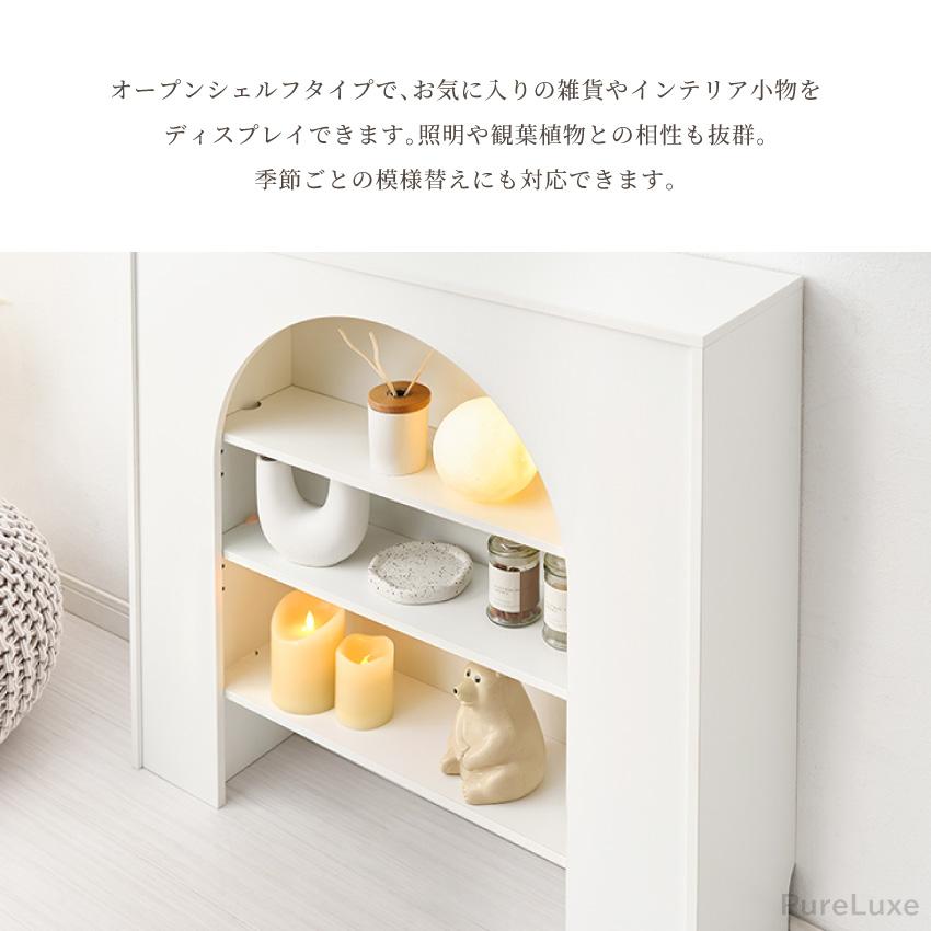 マントルピース 壁面収納 60 80 幅60cm 幅80cm ディスプレイ 飾り棚