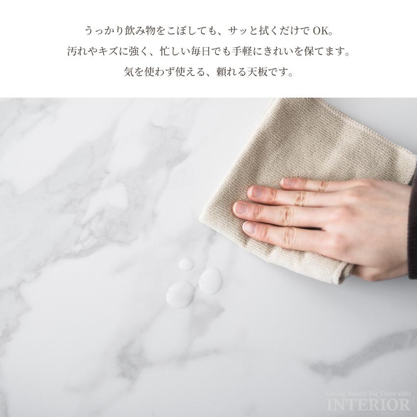 テーブル 昇降テーブル 無段階 幅100×60 ペダル式 角丸 センターテーブル メラミン天板 ローテーブル 高級感 ホテルライク 大理石調_15