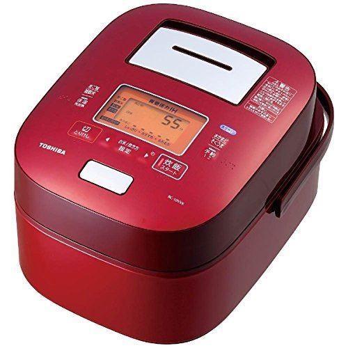 【美品】TOSHIBA 赤 炊飯器 TOSHIBA 炊飯器 レッド‼️ 炊飯器 (レッド/赤色系)のフリマアイテム一覧