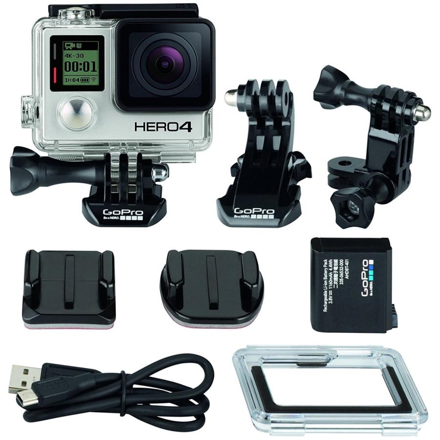 GoPro HERO4ウェアラブルカメラ ブラックエディション おまけ付