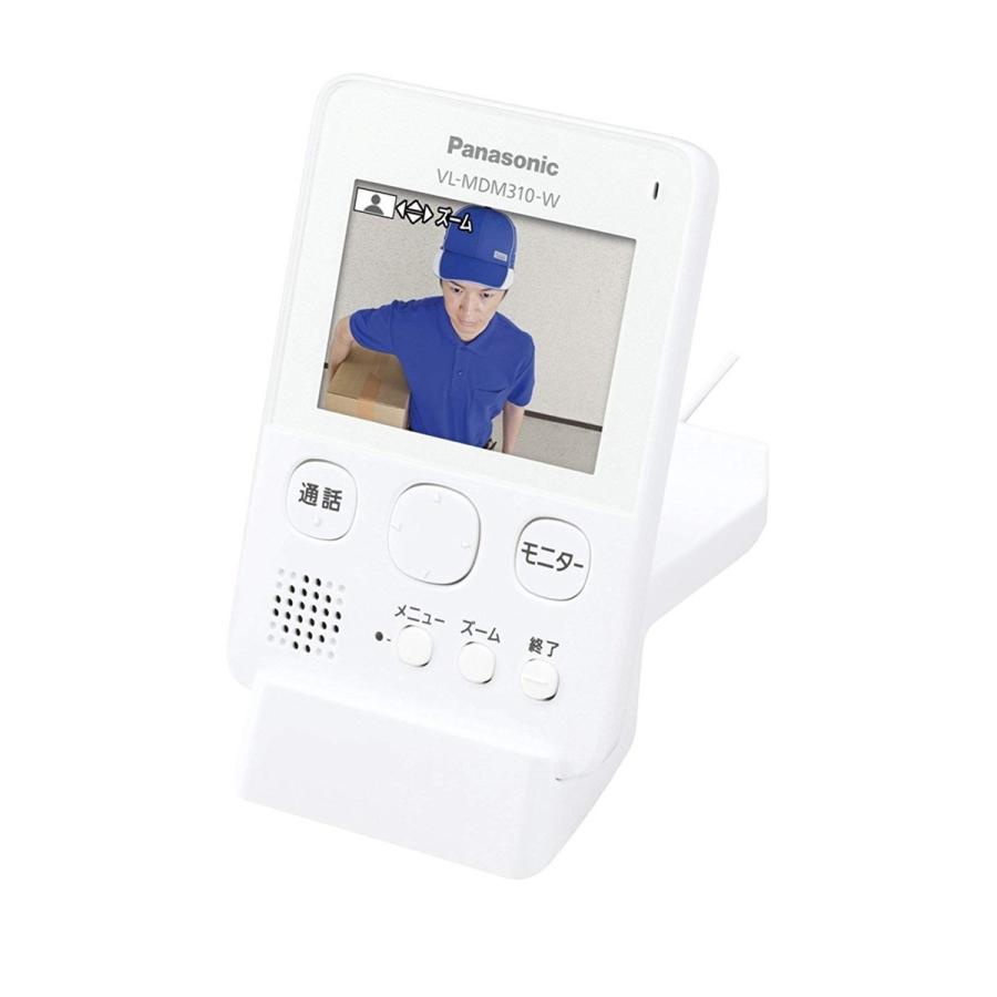 パナソニック Panasonic ワイヤレスドアモニター VL-SDM310-W