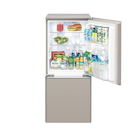 2017年製 シャープ 冷蔵庫 小型 2ドア 高品位ガラスドア採用 プラズマクラスター搭載 137L メタリックベージュ SJ-GD14C-C SHARP（シャープ） 冷蔵庫 137L 2ドア 高品位ガラスドア採用 プラズマ