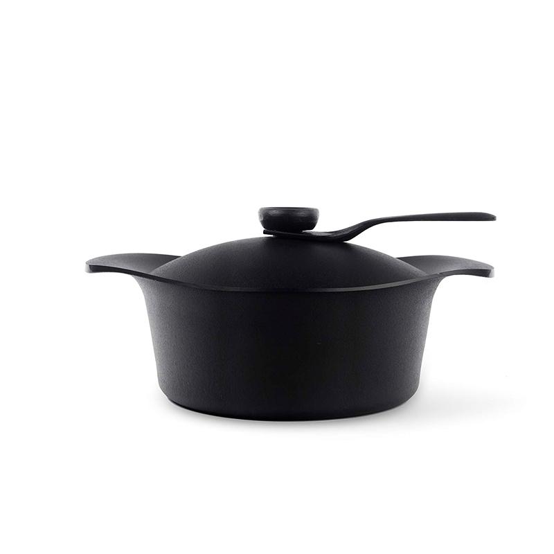 『柳宗理』南部鉄器　深型22㎝（鉄器蓋・ハンドル付） 楽天市場】柳宗理 鉄鍋22cm深型 鉄蓋 ハンドル付(鉄なべ) zk
