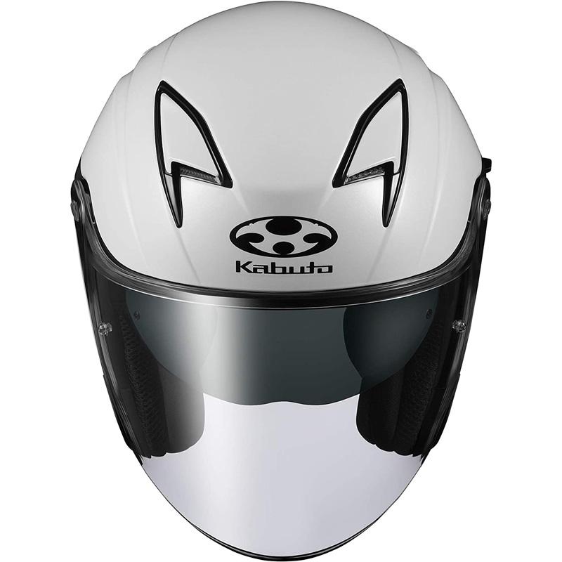 オージーケーカブト EXCEED ジェット パールホワイト XSサイズ OGK