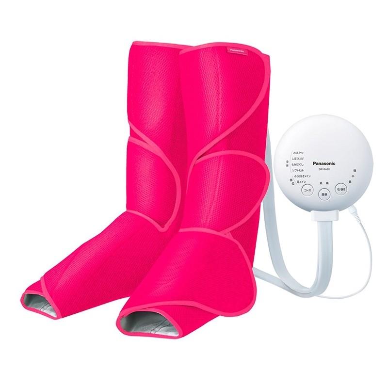 パナソニック エアーマッサージャー レッグリフレ 温感機能搭載 ルージュピンク EW-RA88-RP