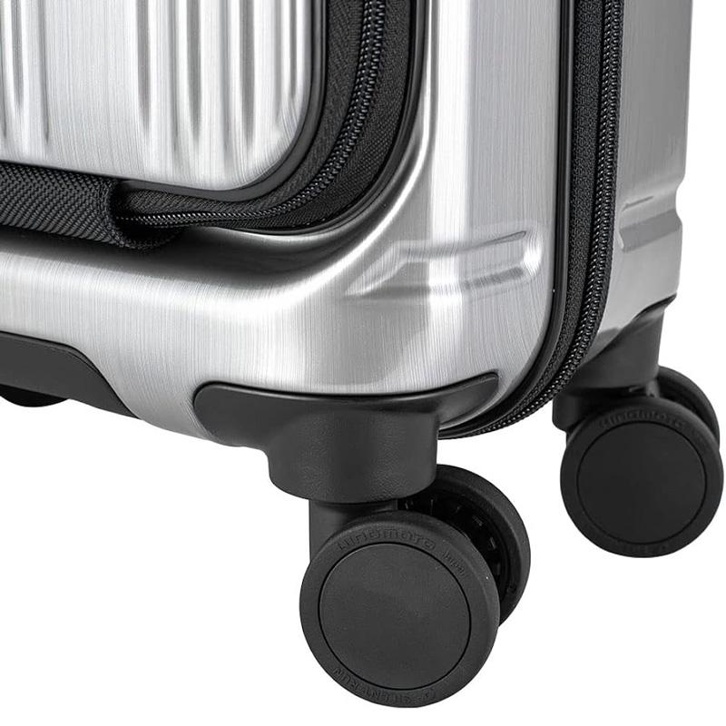BERMAS バーマス スーツケース インターシティFO コインロッカー38c シルバー ストッパー付き静音キャスター 6052422 ハードキャリーバッグ｜gbft-online｜08