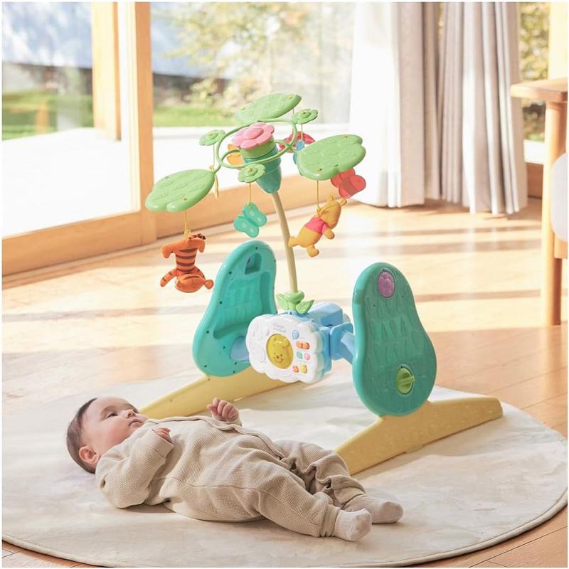 極美品 くまのプーさん 選べる回転 6WAY ジムにへんしんメリー 楽天市場】くまのプーさん えらべる回転6WAY ジムにへんしん