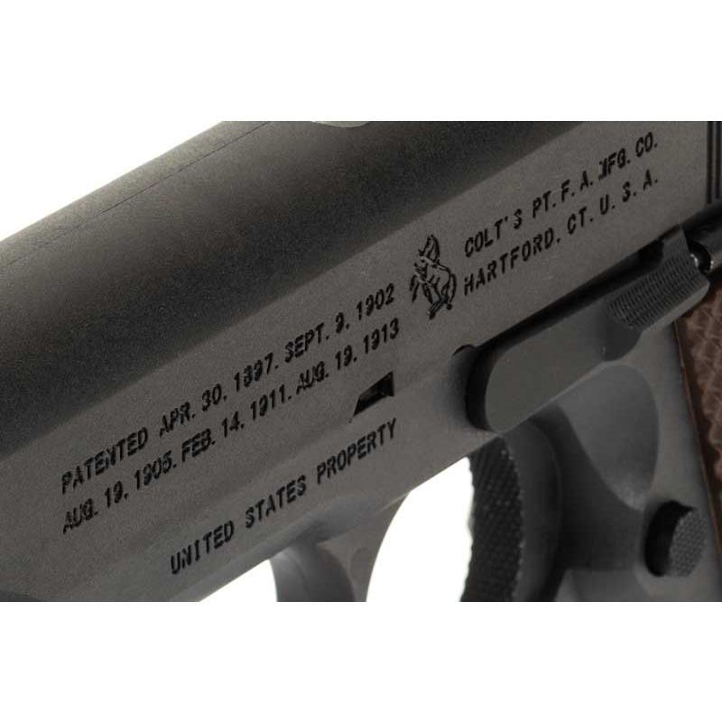 BATON M1911A1 CO2 GBB TANIO・KOBAコラボ JASG認定 WW2後期モデル
