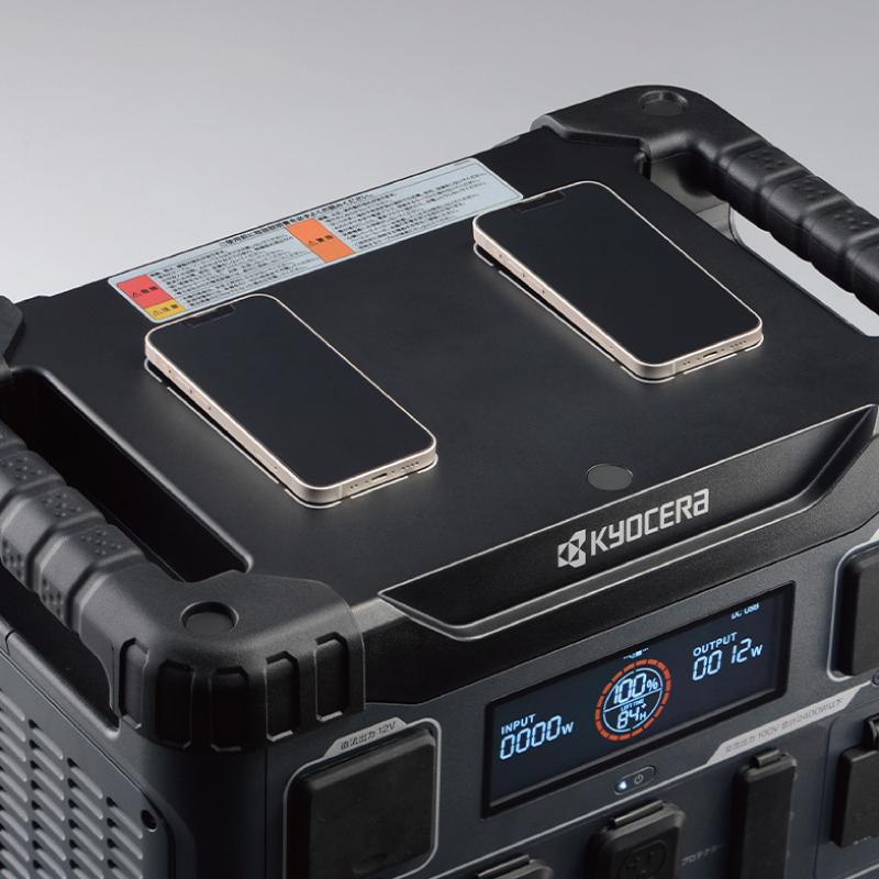 KYOCERA 京セラ ポータブル電源 DPS2400 高出力2400W 大容量2150Wh 急速充電対応モデル_2