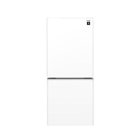 【ケイ様】シャープ 冷蔵庫 SJ-GD14C-W 137L SHARP 冷蔵庫 137L 2ドア 高品位ガラスドア採用 プラズマ