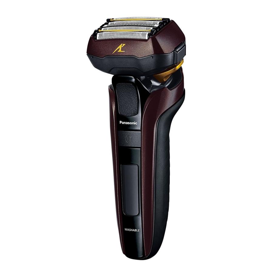 Panasonic パナソニック ラムダッシュ メンズシェーバー 5枚刃 茶 ES  