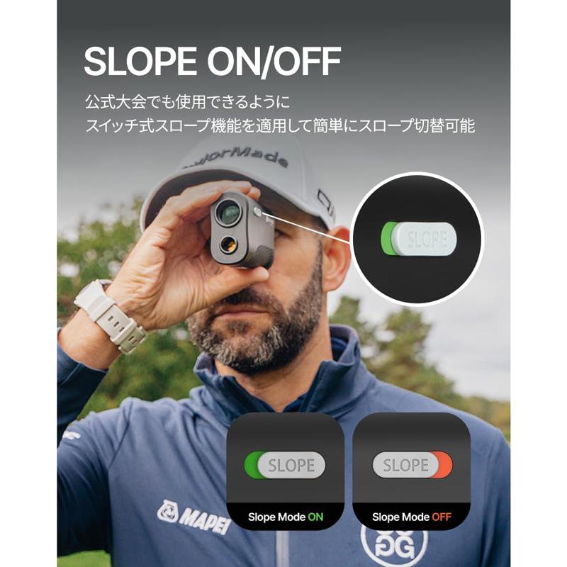 GOLFBUDDY ゴルフバディー 距離計 ブラック GB LASER 2S PRO