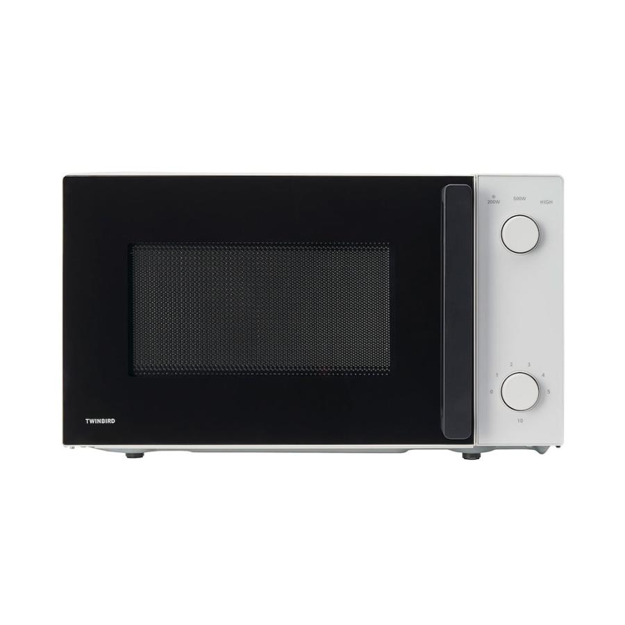ツインバード（TWINBIRD） DR-D254W 電子レンジ 17L 50／60Hz ホワイト
