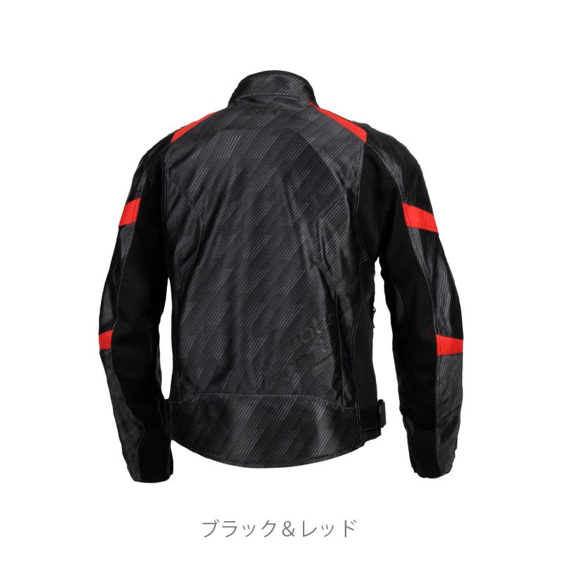 エルフ elf スフィーダジャケット 黒/赤 ライディングジャケット M elf（エルフ） ジャケット スフィーダジャケット メンズ EJ-S113 S〜LL