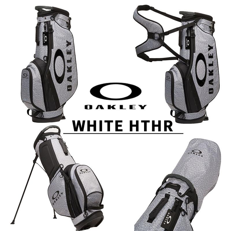OAKLEY（オークリー） SKULL GOLF BAG 18.0 (02E) BLACKOUT WHITE