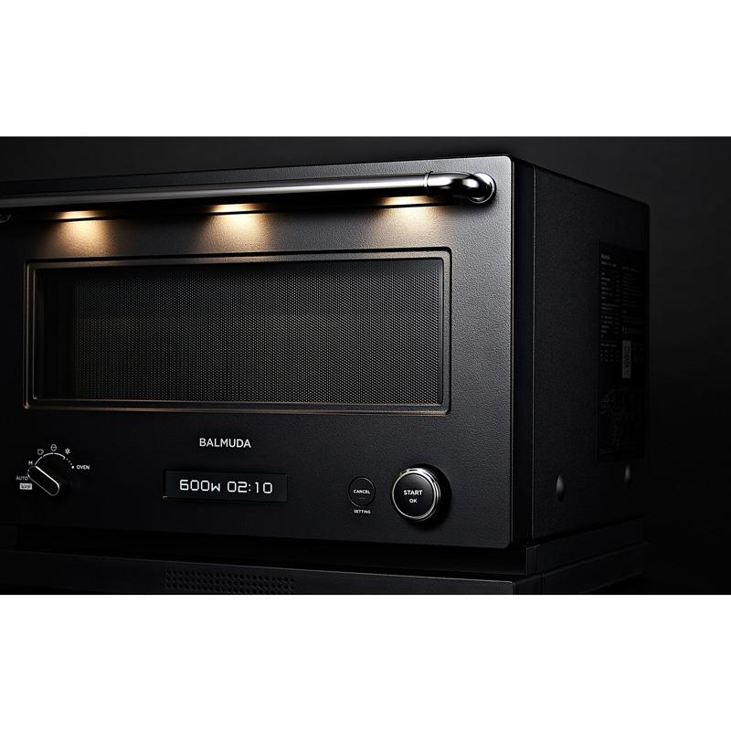 バルミューダ　レンジBALMUDA The Range ブラック K09A-BK BALMUDA(バルミューダ) BALMUDA The Range K09A-BK ブラック