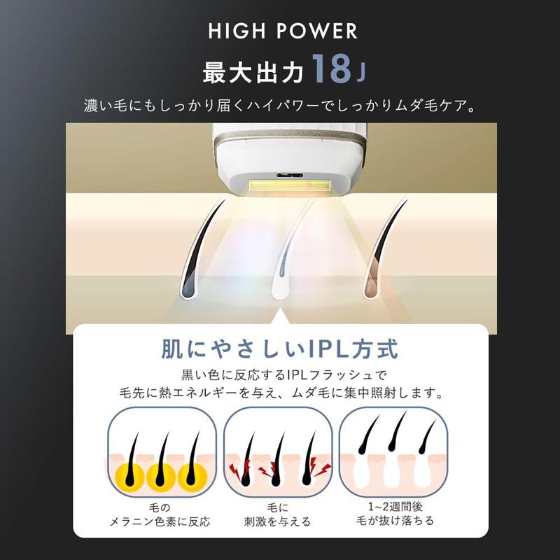 アイリスオーヤマ IRIS OHYAMA MiCOLA 光美容器 ダークグレー LB-M101-H