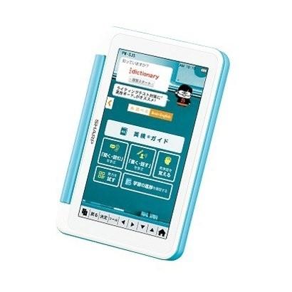 シャープ SHARP 電子辞書 Brain 中学生向けモデル ブルー PW-SJ5-A