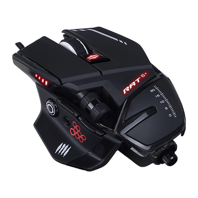 Mad Catz/マッドキャッツ R.A.T. 6+ 有線ゲーミングマウス Amazon.co.jp: MAD CATZ Rat 4+ ゲーミングマウス ブラック