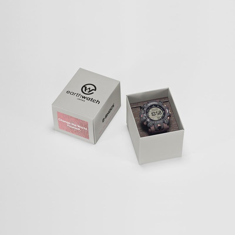 CASIO カシオ G-SHOCK GW-9502KJ-8JR EARTHWATCHコラボ カバモチーフ MUDMAN 電波ソーラー 20気圧防水の画像