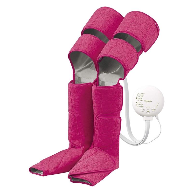 パナソニック Panasonic エアーマッサージャー レッグリフレ ひざ 太もも巻き対応 温感機能搭載 ピンク Ew Ra99 P Jsonic Ca