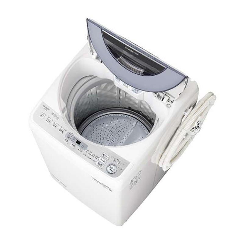 シャープ SHARP 洗濯機 穴なし槽 インバーター搭載 8kg シルバー系 ES-GV8D-S｜gbft-online｜02