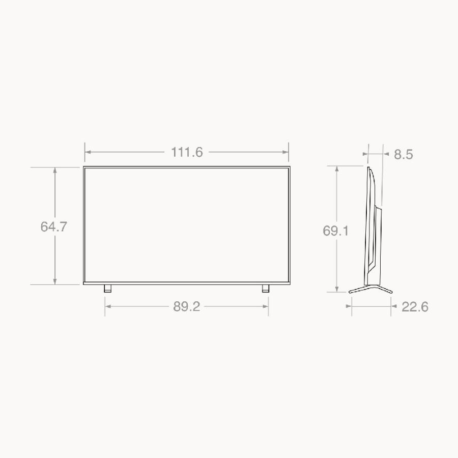 東芝 TOSHIBA REGZA レグザ 50V型 4K 液晶テレビ 50C350X｜gbft-online｜02