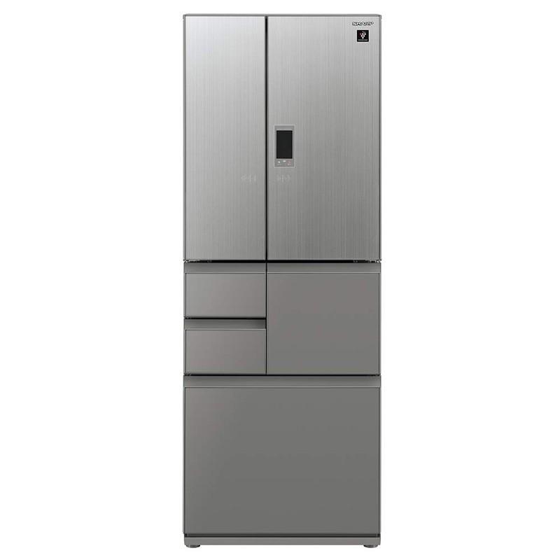 シャープ Sharp プラズマクラスター冷蔵庫 551l 電動フレンチドア 観音開き 6ドア エレガントシルバー Sj Gx55e S Www Nlqp Com