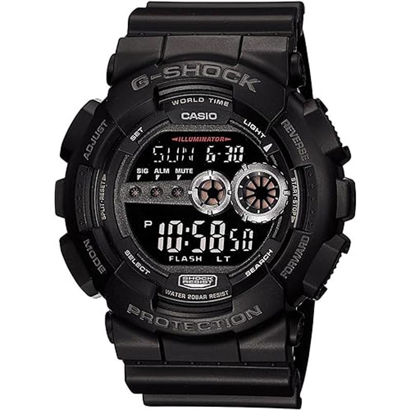 카시오 CASIO G-SHOCK 손목시계 맨즈 블랙 GD-100-1BJF