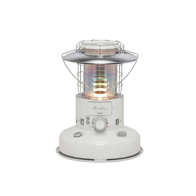 TOYOTOMI トヨトミ 石油ストーブ RL-2524-W レインボーガラス 電子点火 消臭 安全設計 対流型 TOYOTOMI（トヨトミ） 石油ストーブ RL-2524-W レインボーガラス 電子