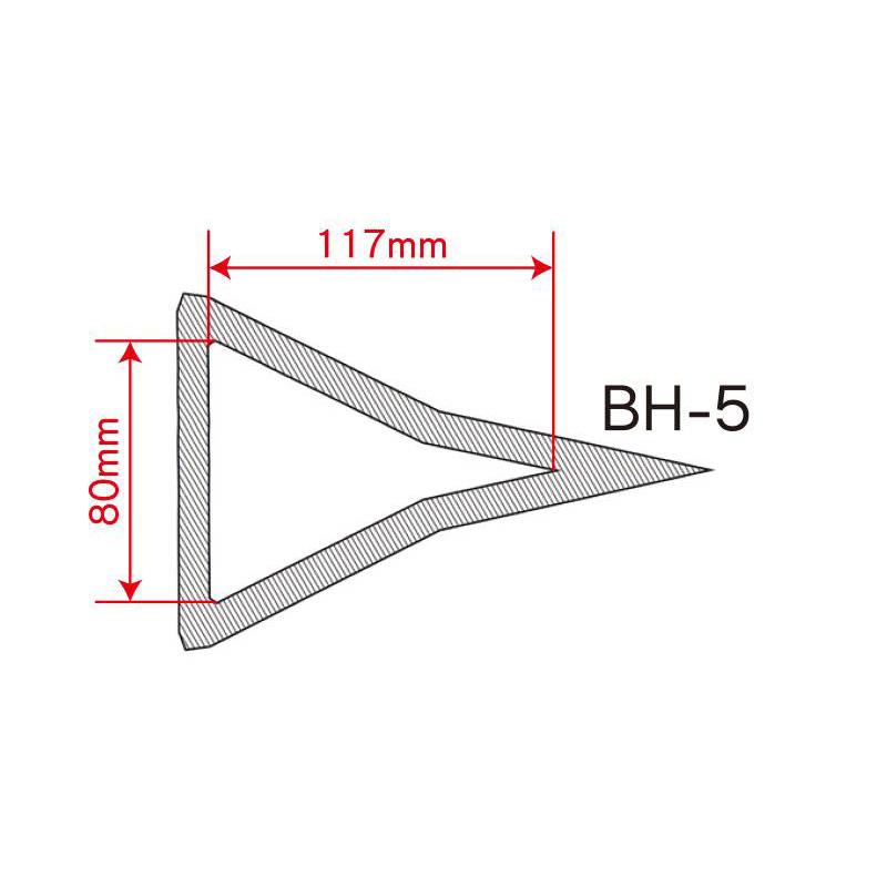 Amazon | ハリマ興産 薪割補助刃 WOOD母ちゃん バイワル(小) BH-5 | 薪割り