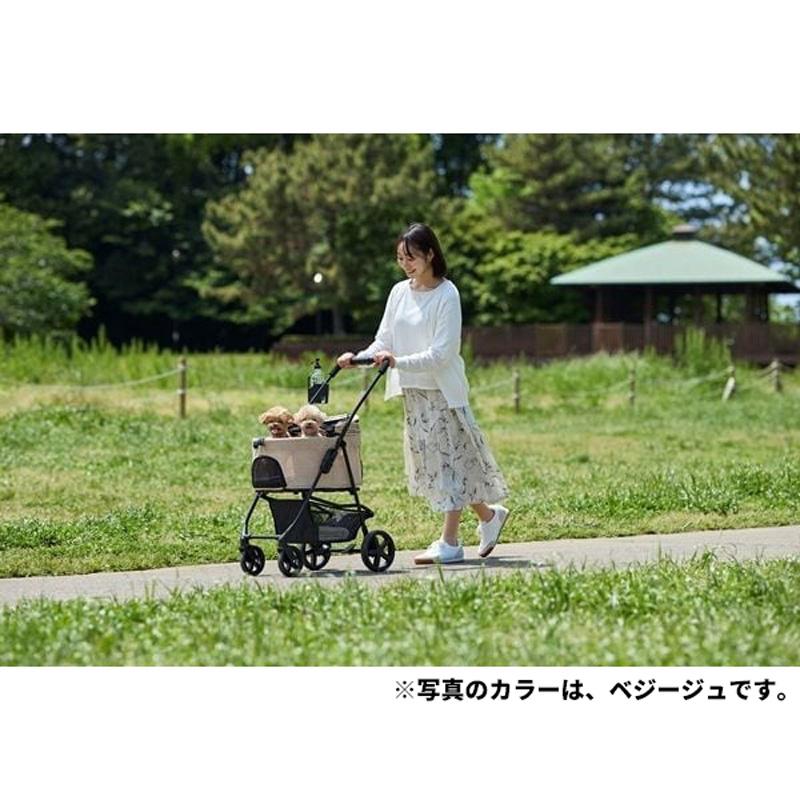 IRIS OHYAMA アイリスオーヤマ 3WAYペットカート TPC-990 ブラック 折りたたみ可能 多機能キャリー_3