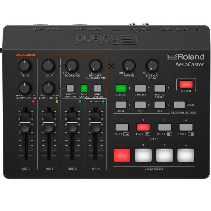 新品未使用Roland AeroCaster オーディオインターフェース ローランド（Roland） Roland AeroCaster ライブ・ストリーミング