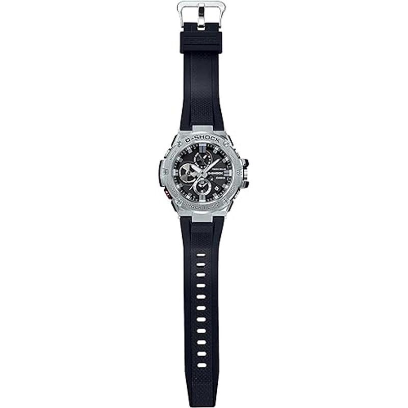カシオ CASIO G-SHOCK G-STEEL GST-B100シリーズ 腕時計 メンズ ブラック GST-B100-1AJFの画像