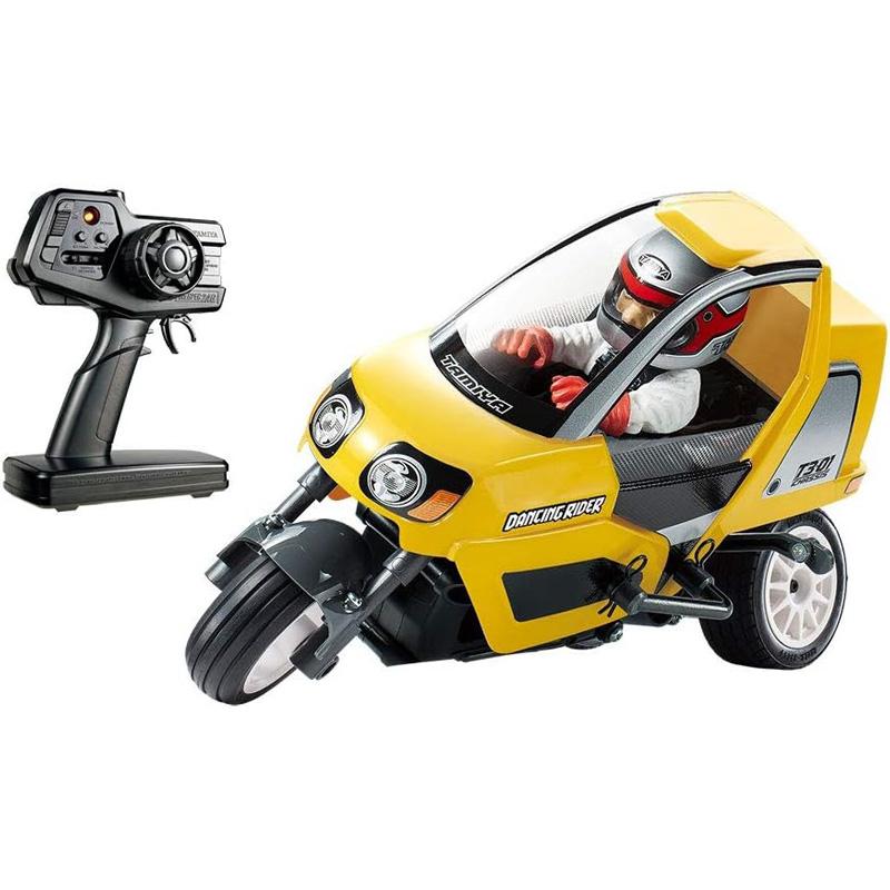 TAMIYA タミヤ 1-8 RC ダンシングライダー T3-01 イエローボディ プロポ付き 塗装済み完成モデルの画像